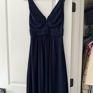 Lulu's Deep Navy Bridesmaid Dress